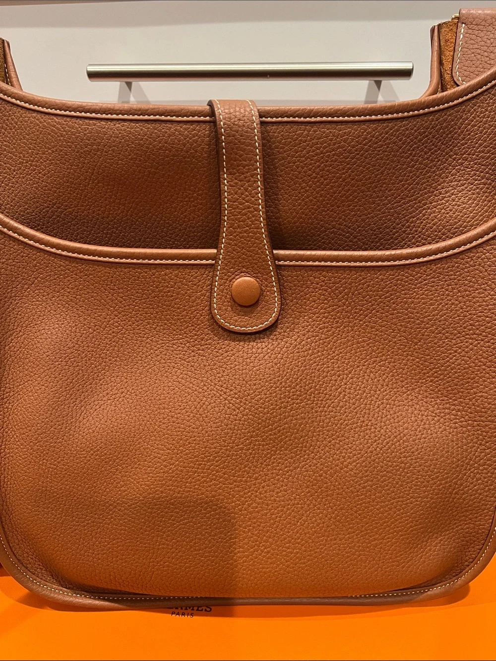 Hermès Evelyne III Crossbody Bag in Brown